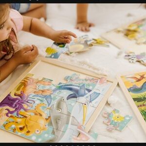 2 Melissa & Doug Puzzles for Kids